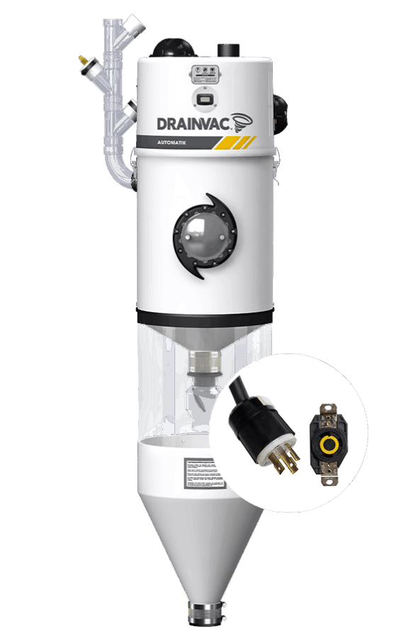 DrainVac DV2A31-27CB Wet/Dry Central Vacuum
