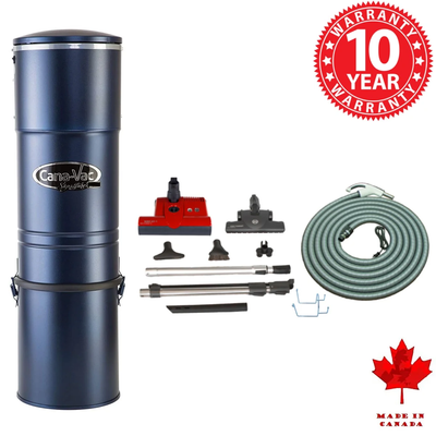 CanaVac Signature ACAN690 Central Vacuum Cleaner - flow through Motor - Up to 8,000 Sq Ft