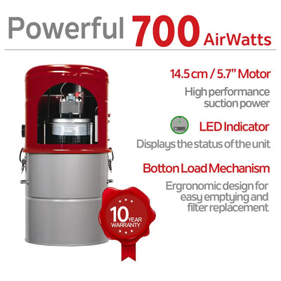 Nadair ST-700-25H Central Vacuum
