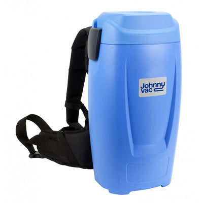 Backpack Vacuum - Johnny Vac - Capacity of 1.5 gal (5,65 L) - HEPA Filtration - with Accessories and Superior Quality Harness - Super Vacs Vacuums