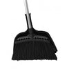 Combo - Angle Broom - 16" (40.6 cm) Cleaning Path - 48" (122 cm) Metal Handle - Black - 12" (30.5 cm) Dust Pan - Snap On - Black - Super Vacs Vacuums