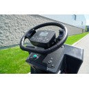 Industrial Ride-On Sweeper Machine JVC59SWEEPN from Johnny Vac - 59" (1498 mm) Cleaning Path - Battery & Charger Included