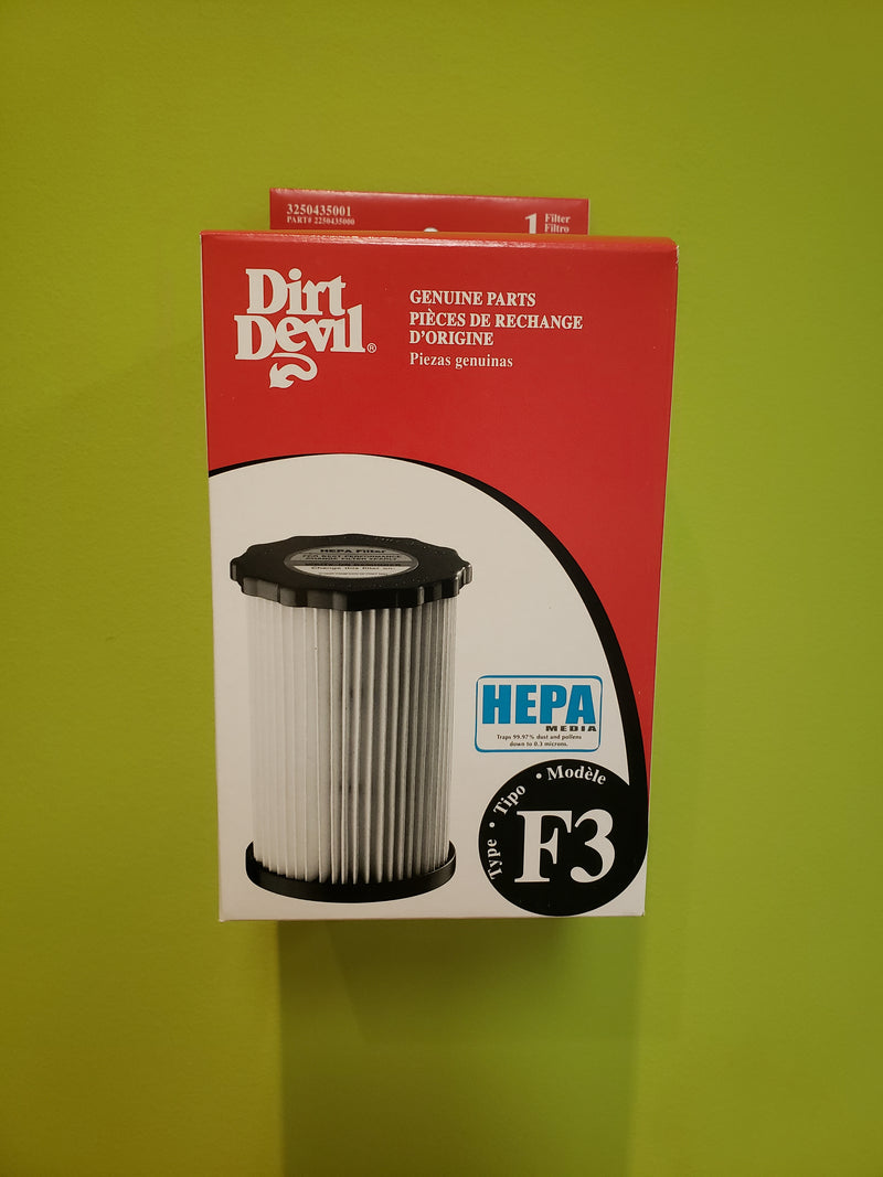 Dirt Devil F3 Hepa Filter - Super Vacs