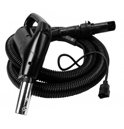 Johnny Vac AS6 Electrical Hose for Vacuum ( 8' (2,43 m) - Black