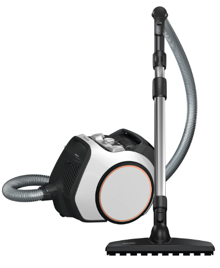 Miele Boost CX1 Parquet Bagless Canister -  (Lotus White-Rose Gold 41NCE030CDN) - Super Vacs Vacuums
