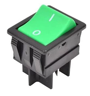 Numatic Oem Rocker Switch On Off Green 220582 HENRY HETTY JAMES HVR200A HVX200A HET200A PSP180 PVR200 NVH380 PPR370 PVT390 - Super Vacs Vacuums