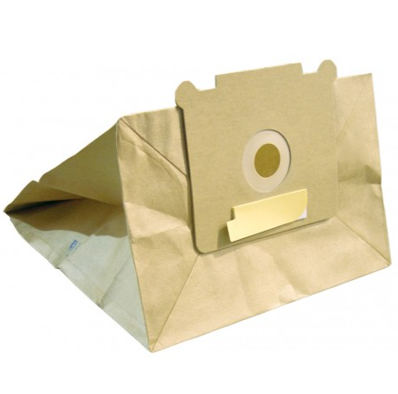 Paper Bag for Johnny Vac Commercial Vacuum JV5 and Ghibli AS5 - Pack of 5 Bags - Super Vacs Vacuums