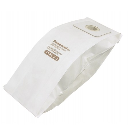 Paper Bag for Panasonic Type U-3 Vacuum - Pack of 6 Bags - Super Vacs Vacuums