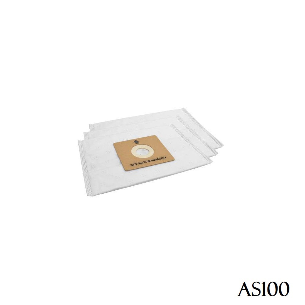 Airstream HEPA Bags for AS100, AS200, AS300 - Super Vacs