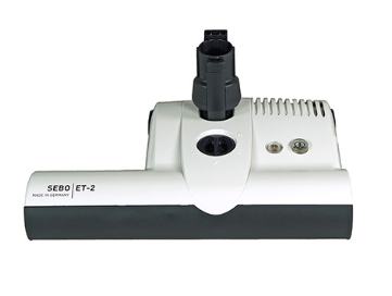 SEBO Premium White ET-2 Central Vacuum Power Head (15", integrated cord) - Super Vacs Vacuums