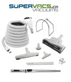 Premium Air Accessory Kit - Universal fits all 1&1/4 Size - Super Vacs