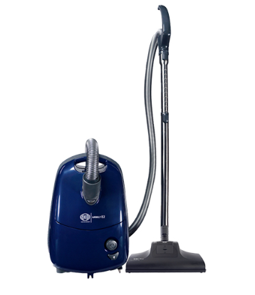 SEBO Airbelt E2 Turbo Blue Canister Vacuum - Super Vacs Vacuums